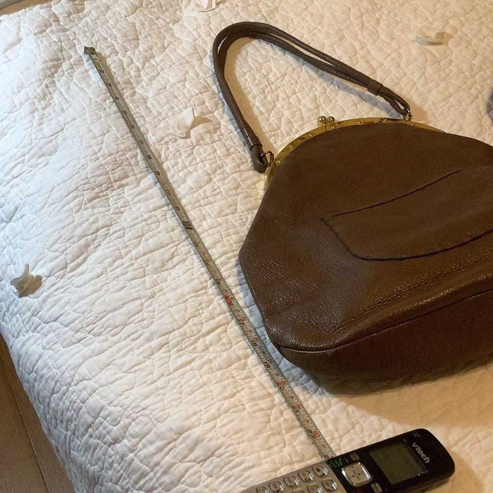 Vintage Pebbled Leather Shoulder Bag - image 7