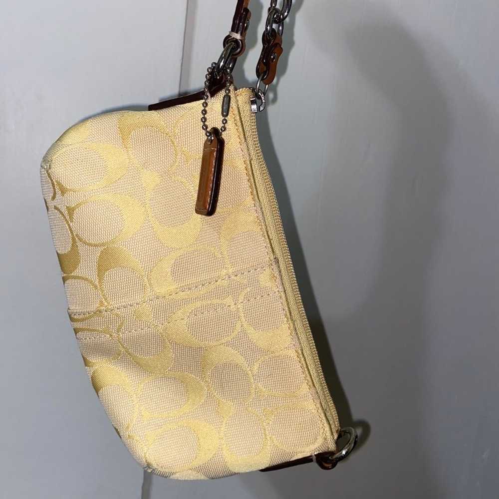 vintage Coach wristlet - image 1