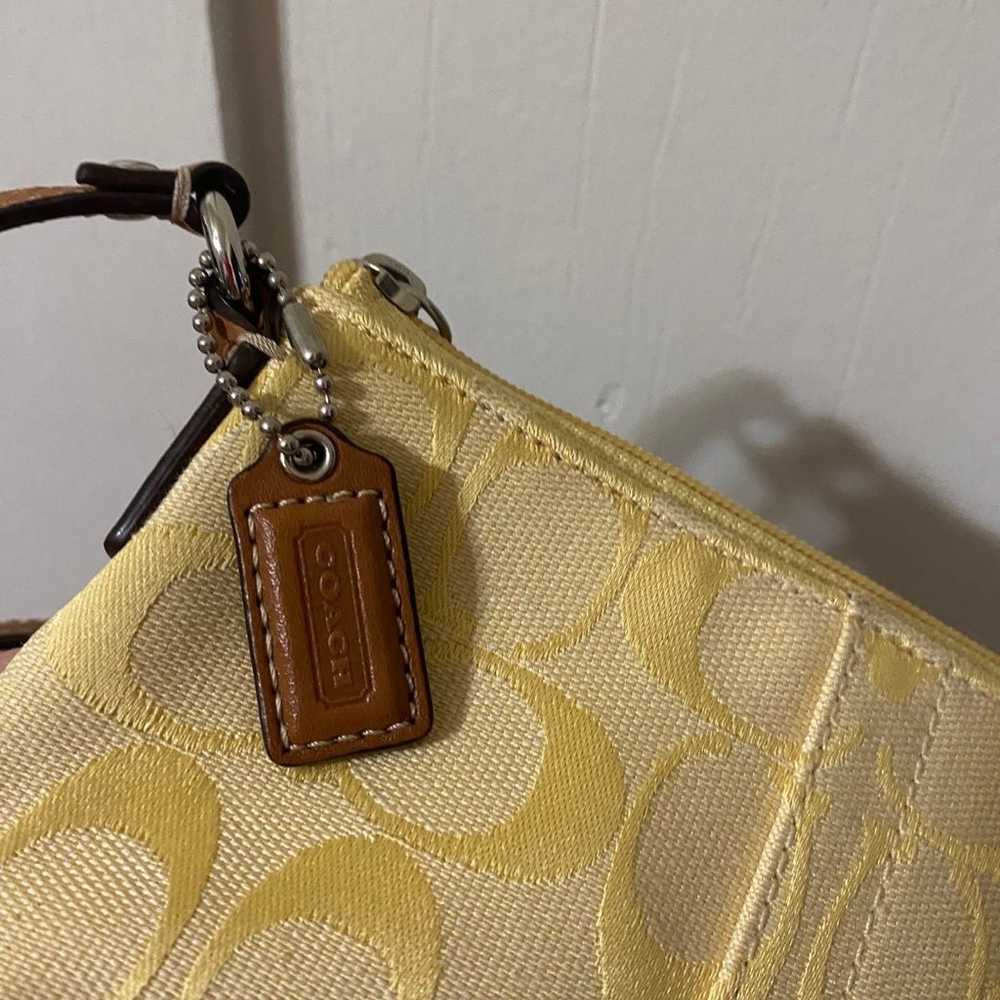 vintage Coach wristlet - image 2