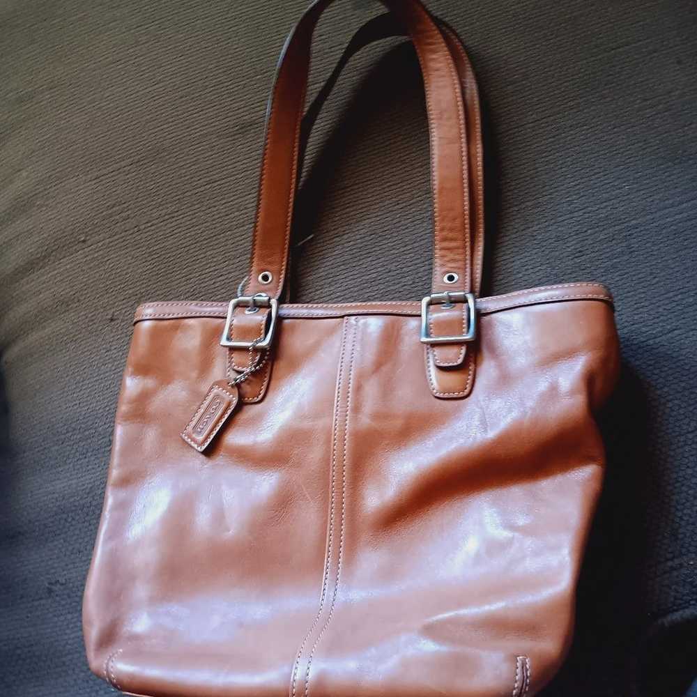 BROWN Vintage coach purse ❤️ - image 2