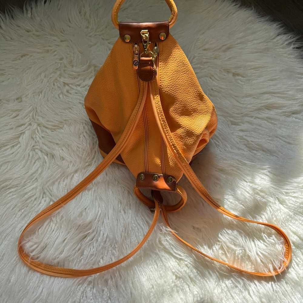 Valentina Genuine Leather Backpack Purse - image 2