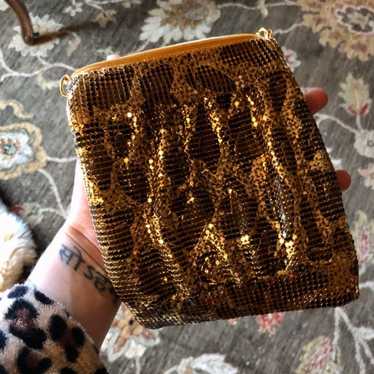 Metallic Gold Cheetah Purse - image 1