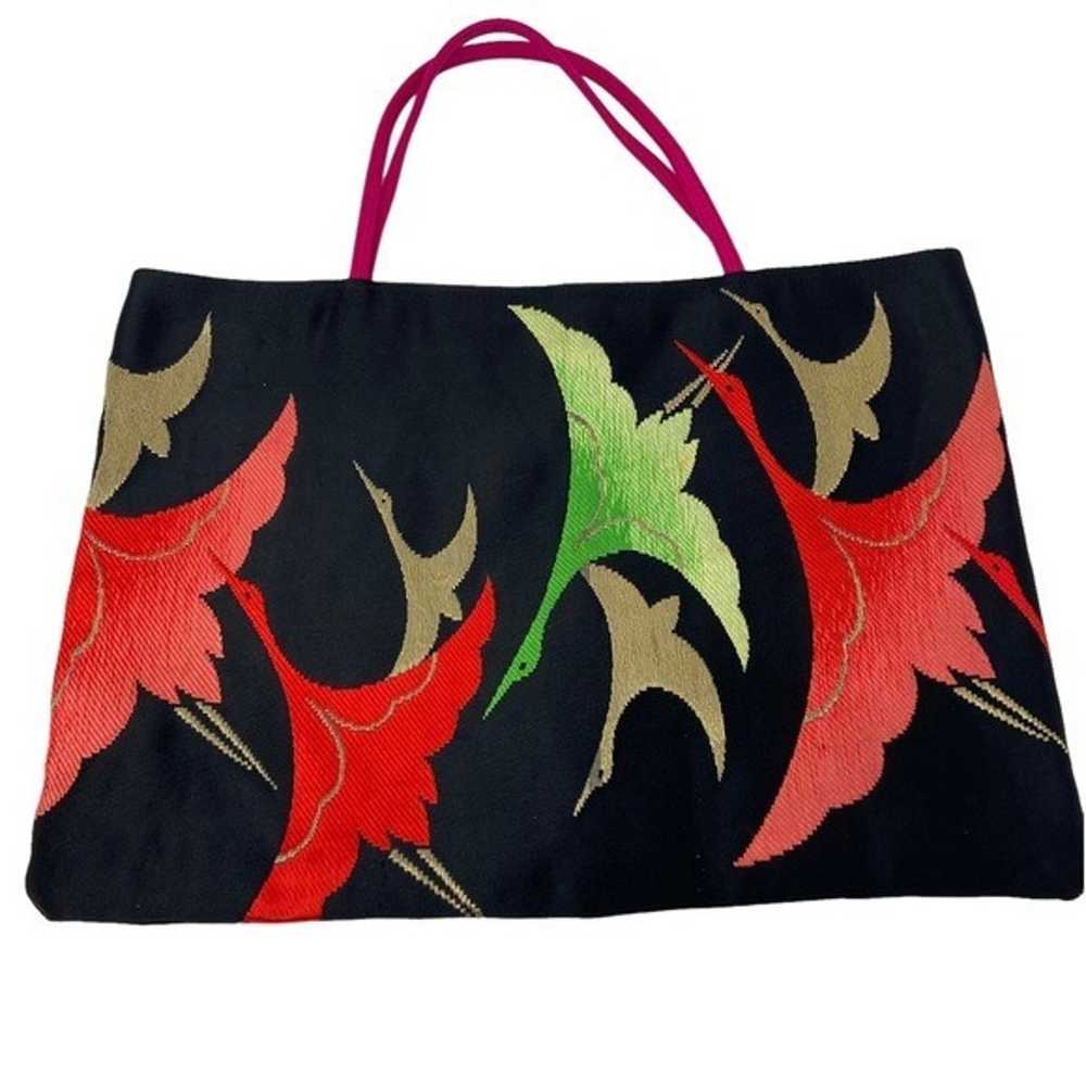 Beautiful Hand Crafted Hand Bag. Medium Tote. Vin… - image 1