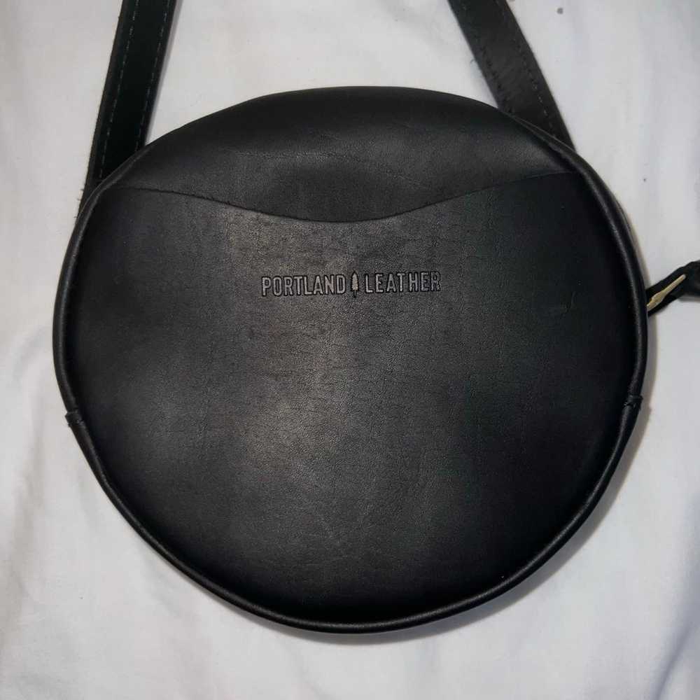 Portland Leather Small Circle Crossbody - image 8