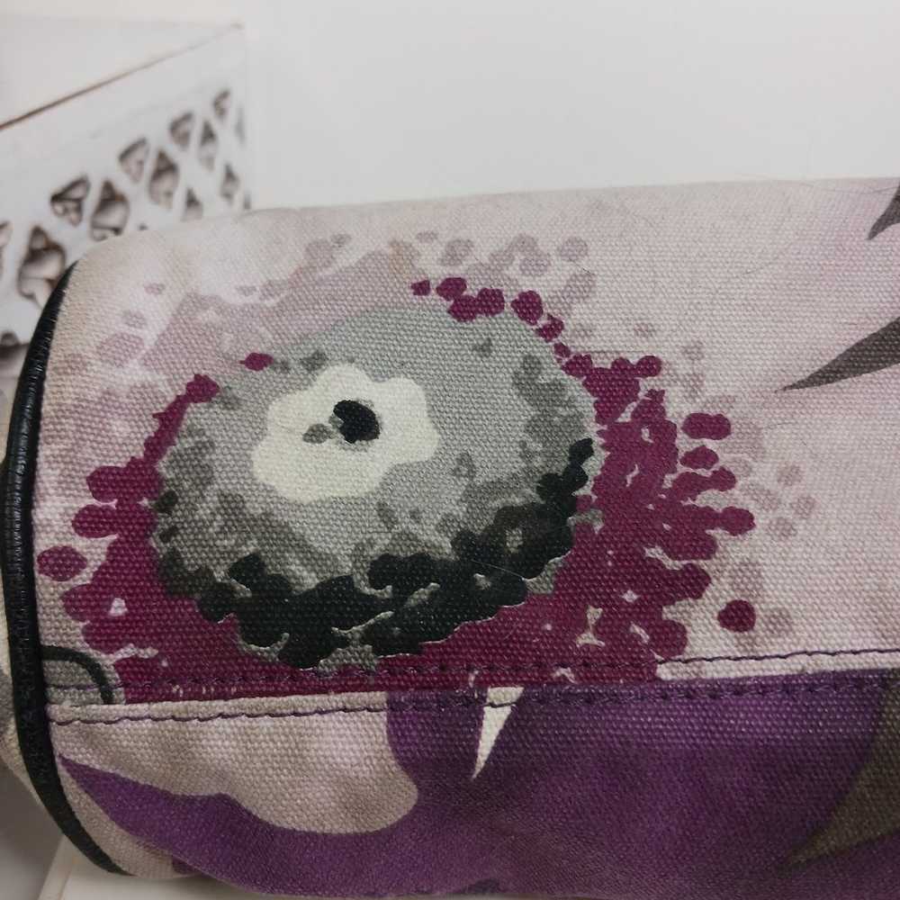 Brighton vintage handbag purse purples Gray white… - image 10