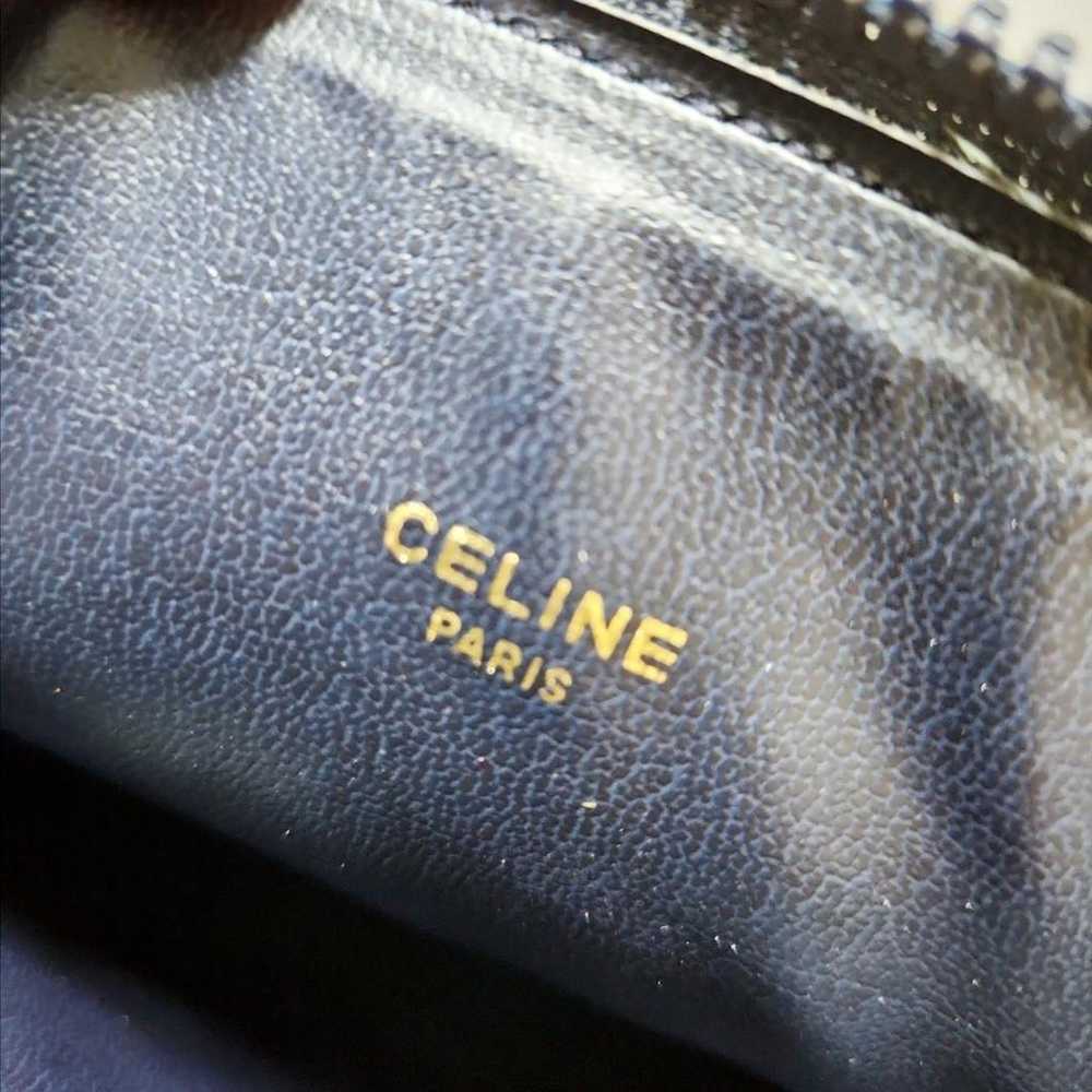 ★OLD CELINE Canvas Coat Pouch with Carriage Patte… - image 10