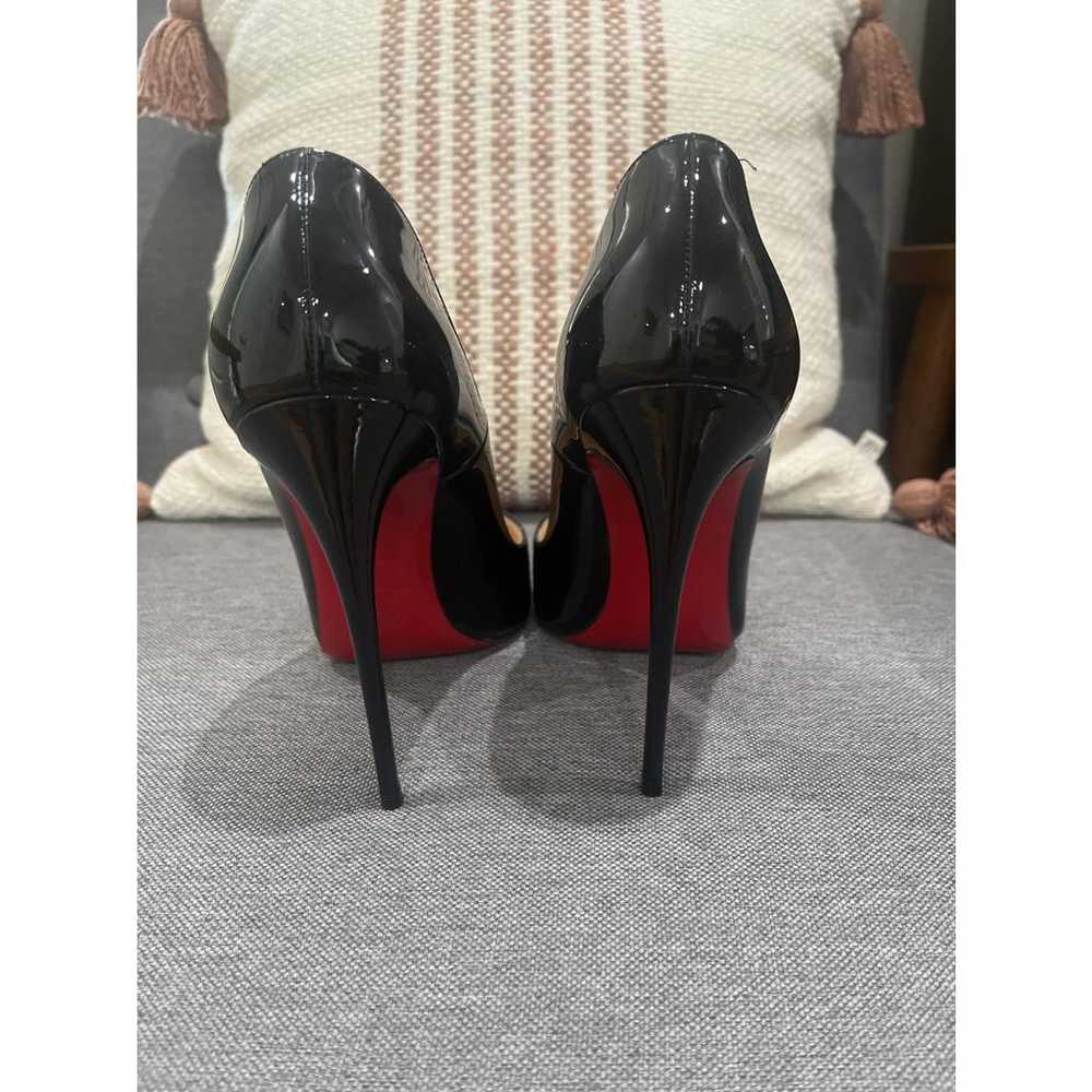 Christian Louboutin So Kate patent leather heels - image 3