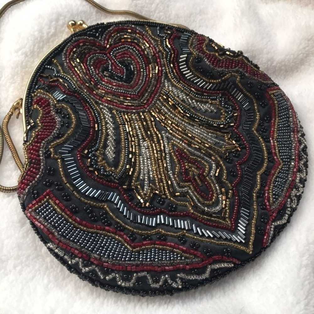 Black Handmade Vintage Bag - image 2