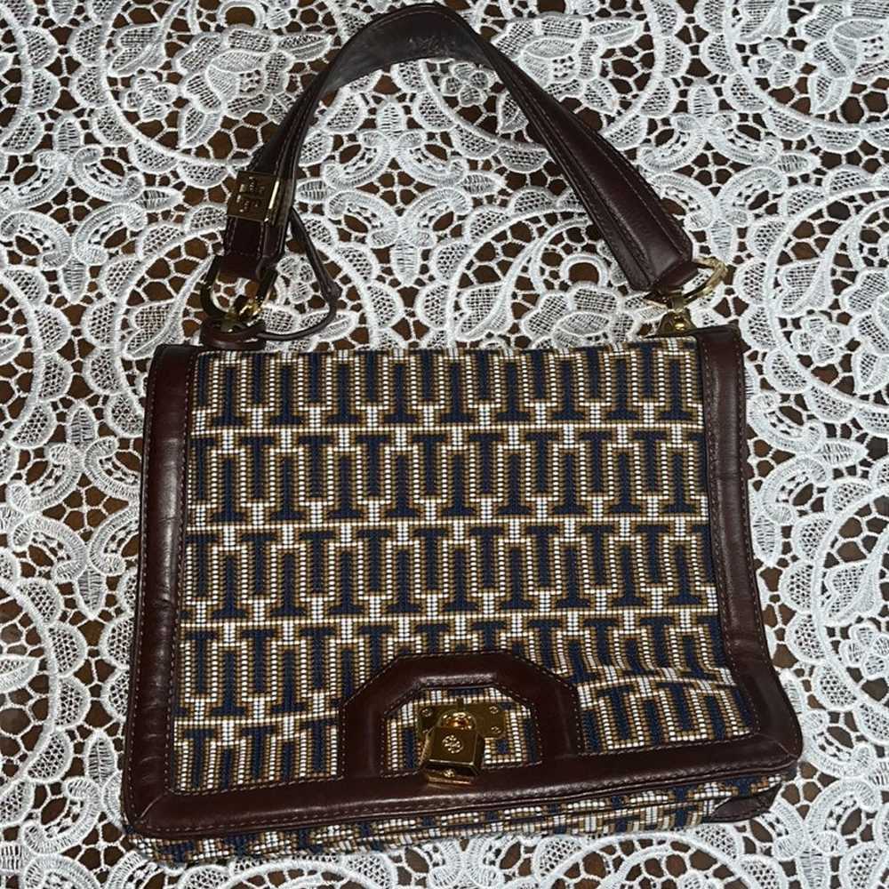 Tory Burch Vintage Logo T Bag - image 2