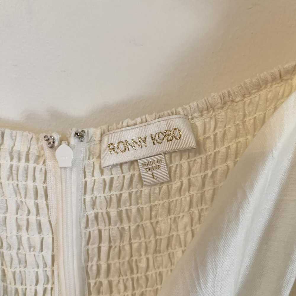 Ronny Kobo Linen maxi dress - image 6