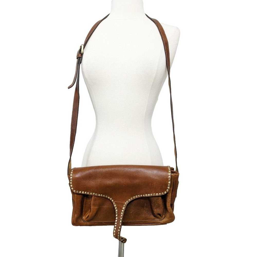 LUXEORIA Genuine Leather Crossbody Sling Bag Purs… - image 1