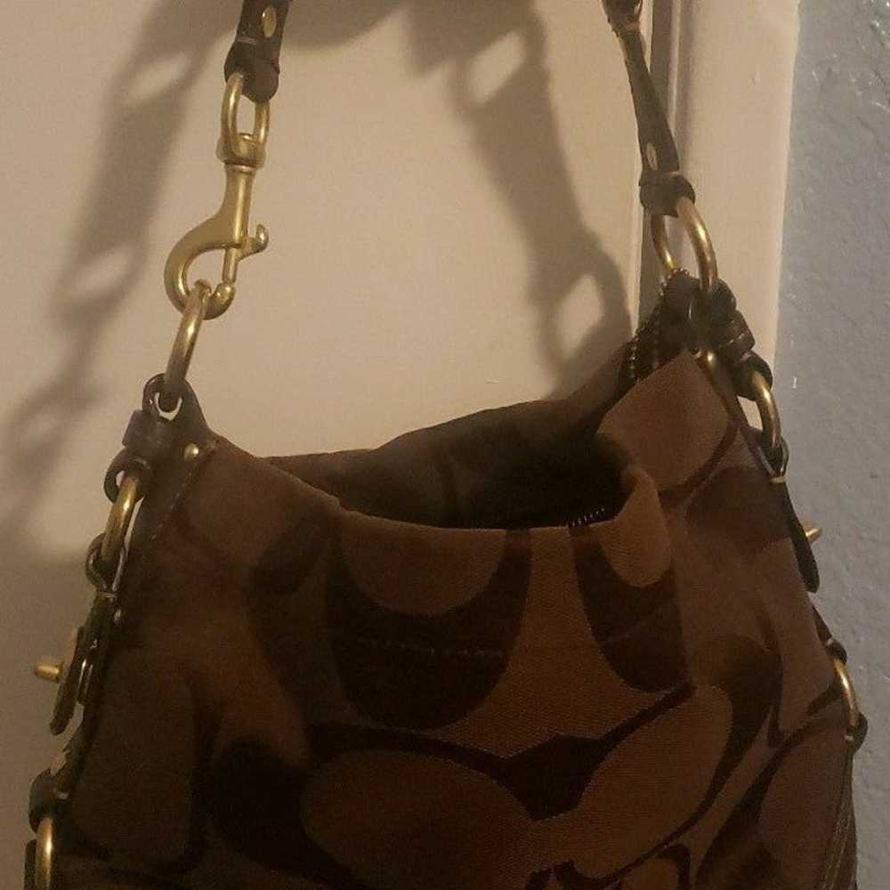 Beautiful Vintage Coach purse - image 4