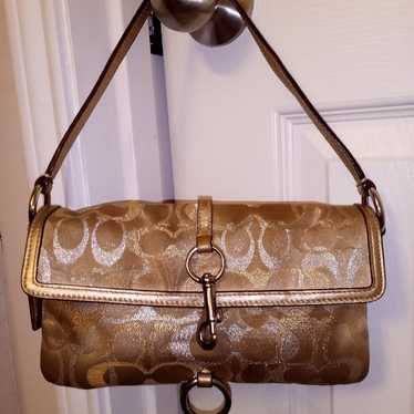 Coach vintage optic handbag