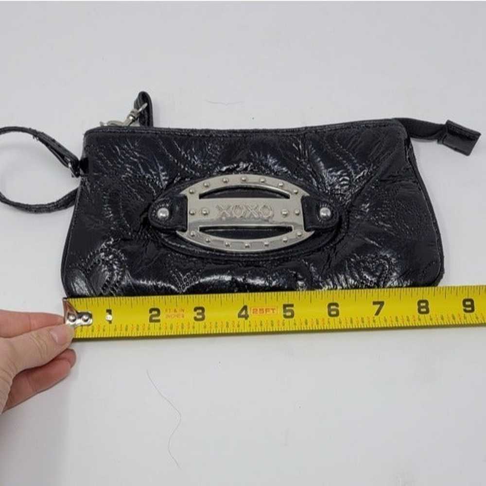 Vintage Y2K XOXO black mini wristlet bag - image 6