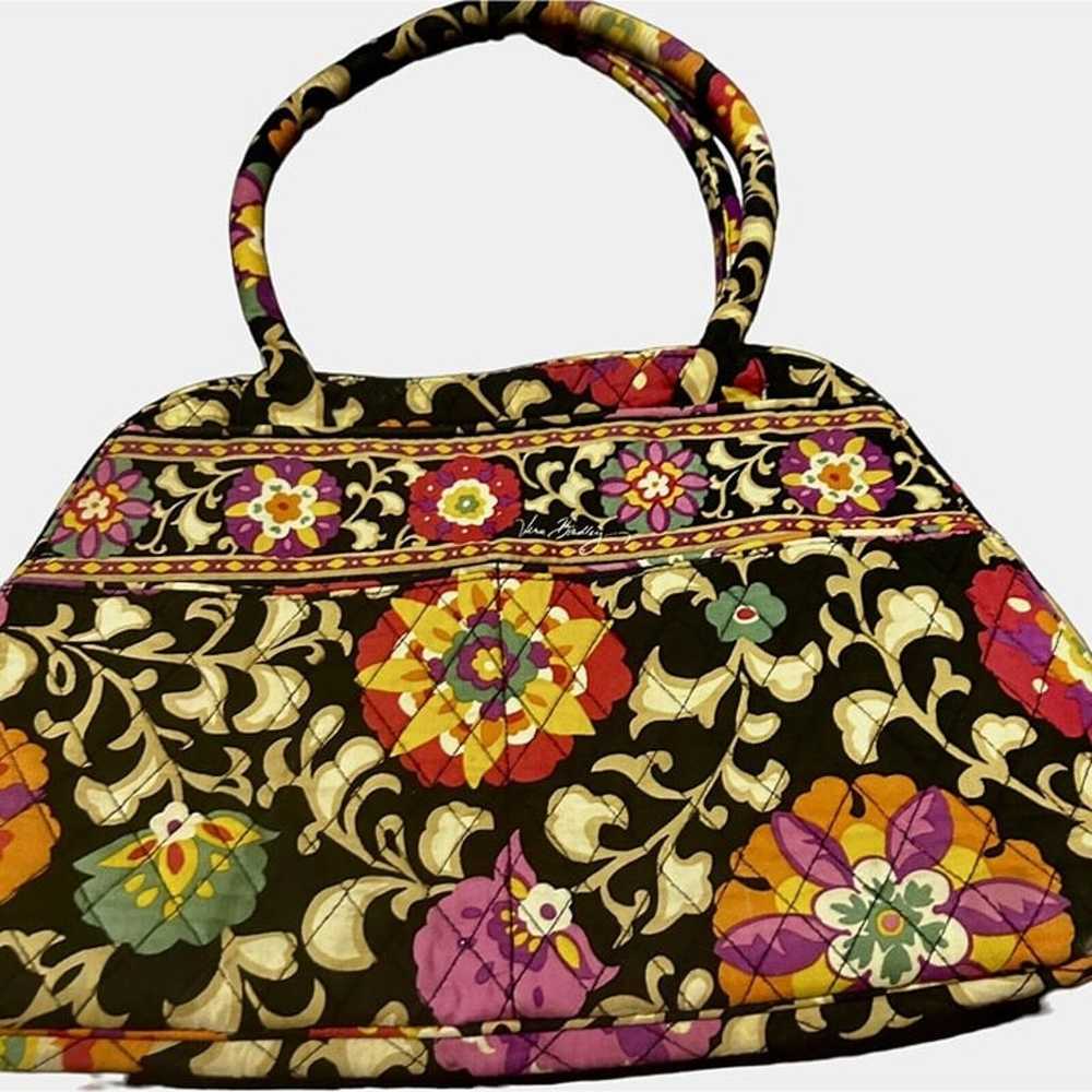 Vintage Vera Bradley Purse Floral Quilted Multico… - image 9