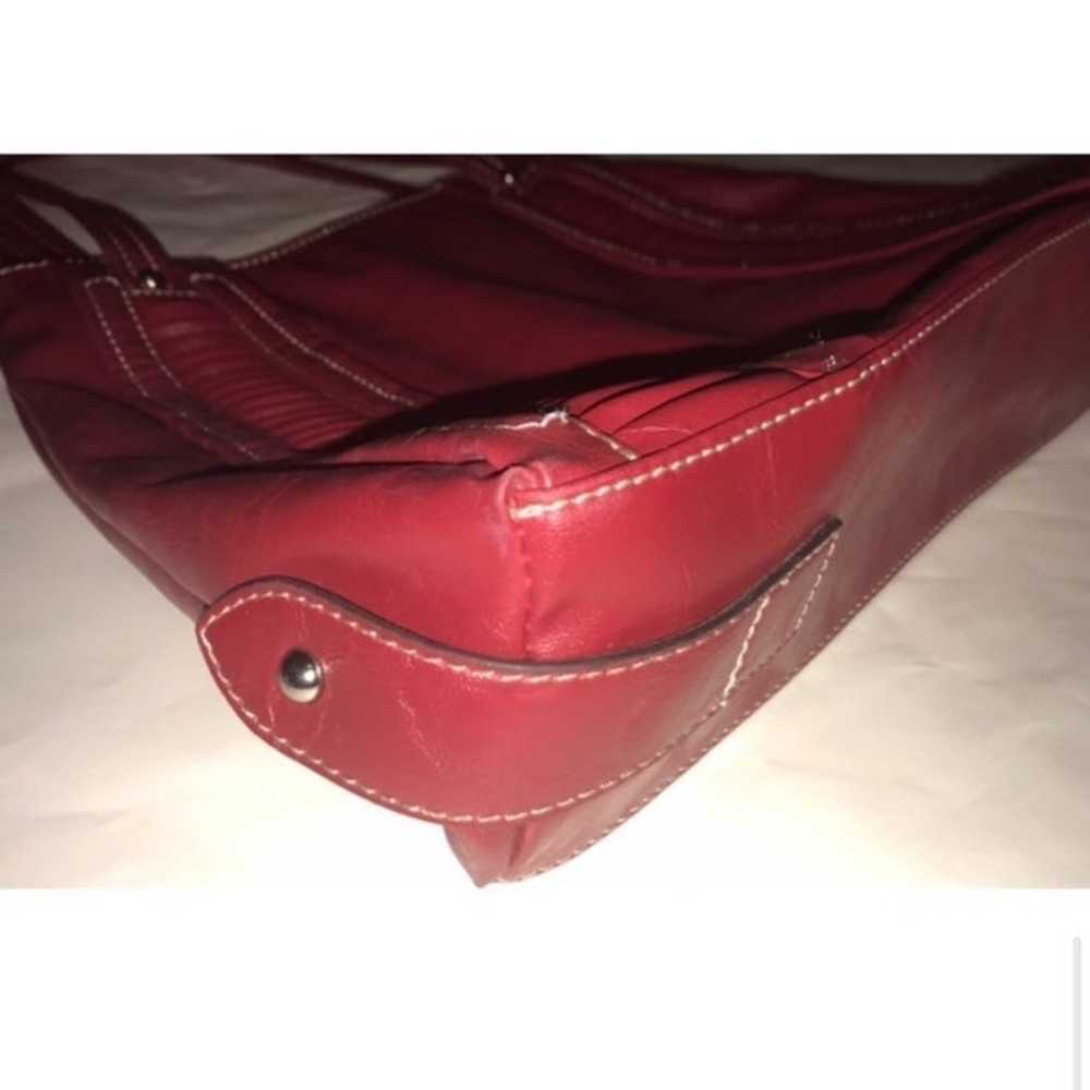 vintage nine west purse vegan leather/man made ma… - image 10