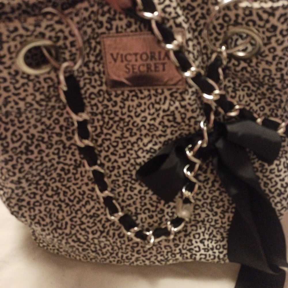 Victoria secret black and white bag - image 1