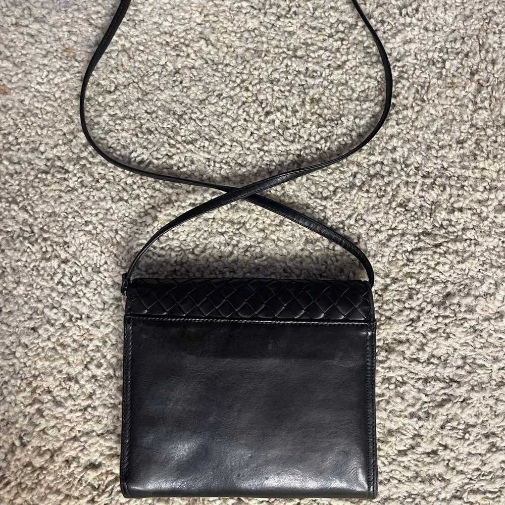 Jay Herbert black woven leather Crossbody bag - image 4