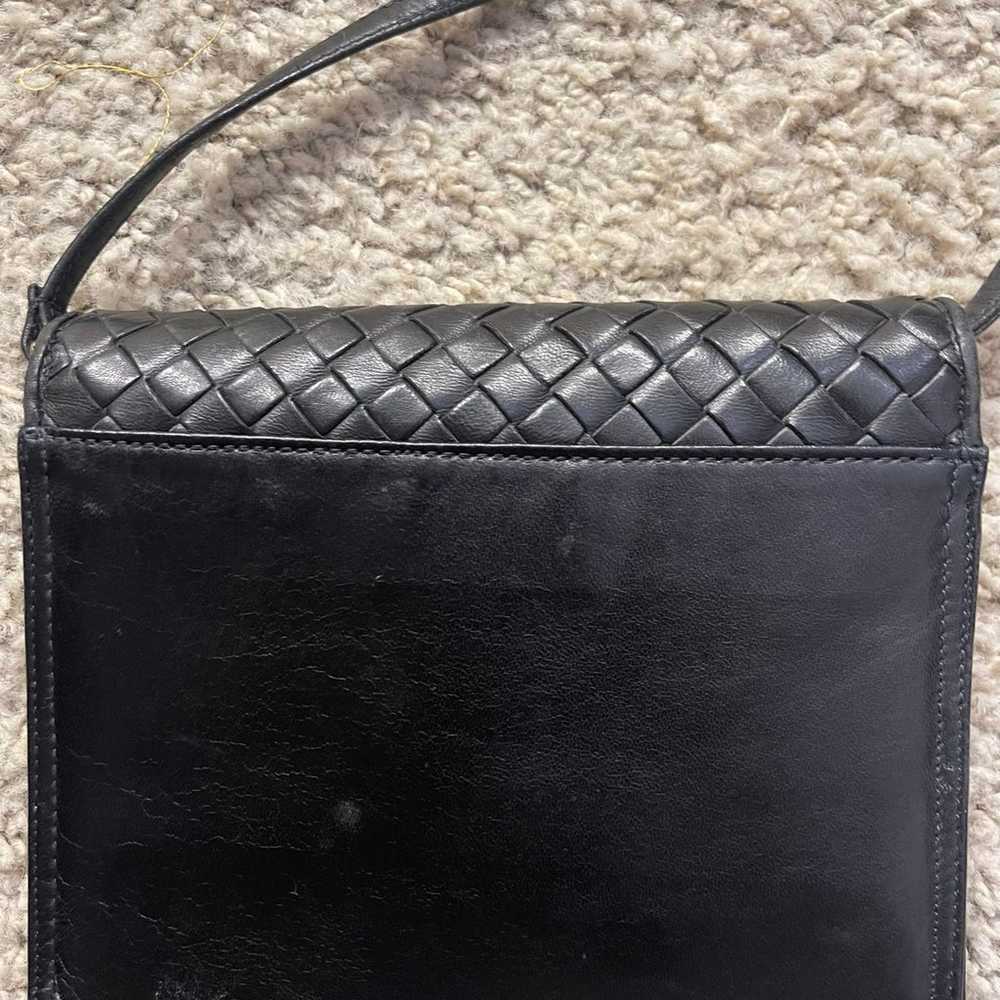 Jay Herbert black woven leather Crossbody bag - image 5