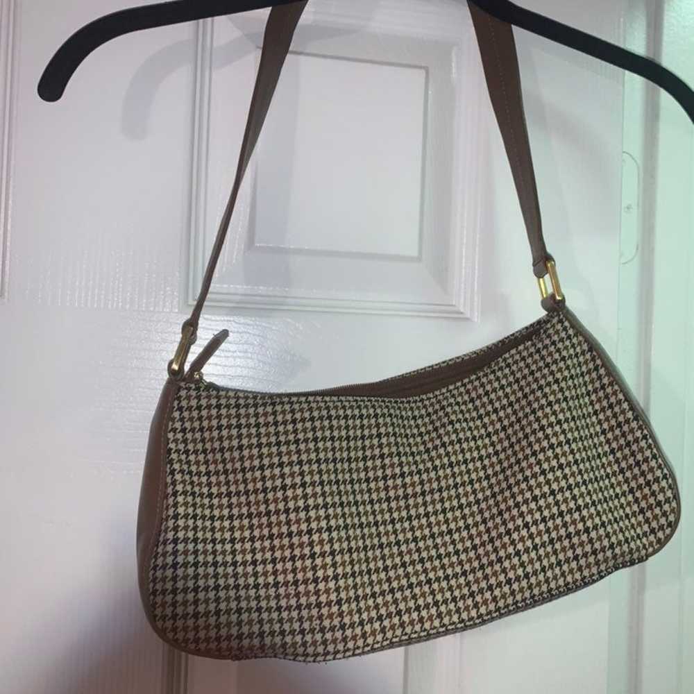 Vintage plaid etienne aigner purse - image 1