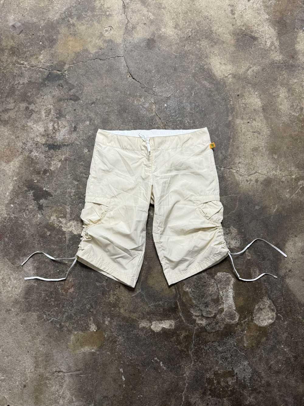 Nike × Vintage Vintage Nike Cream Cargo Shorts - image 3