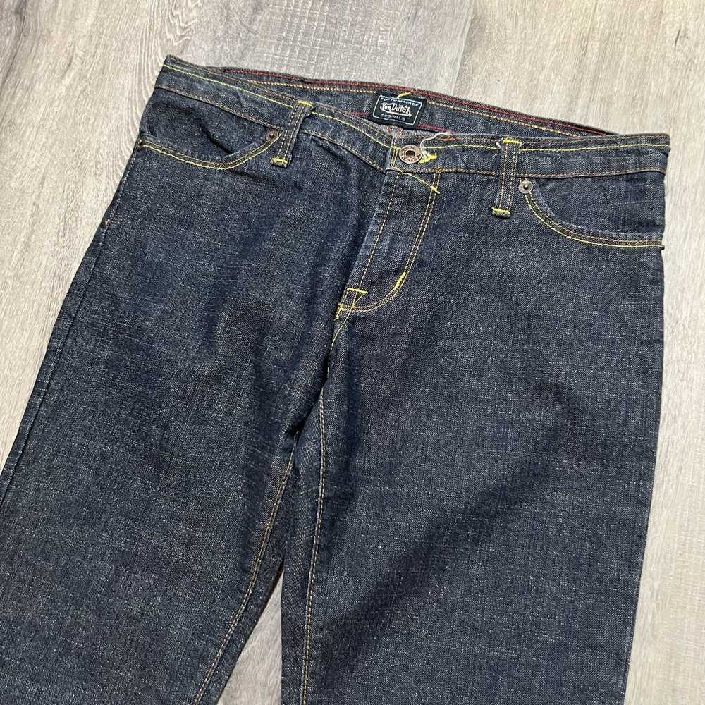 Von Dutch Von Dutch Originals Low Rise Flared Dar… - image 3