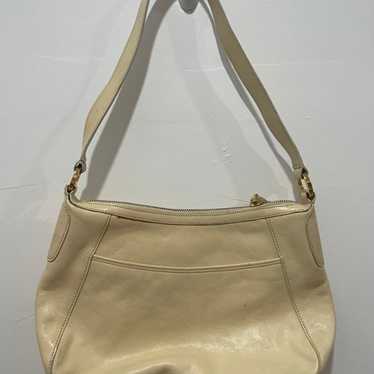 MONSAC Original Yellow Leather Purse, Vintage - image 1