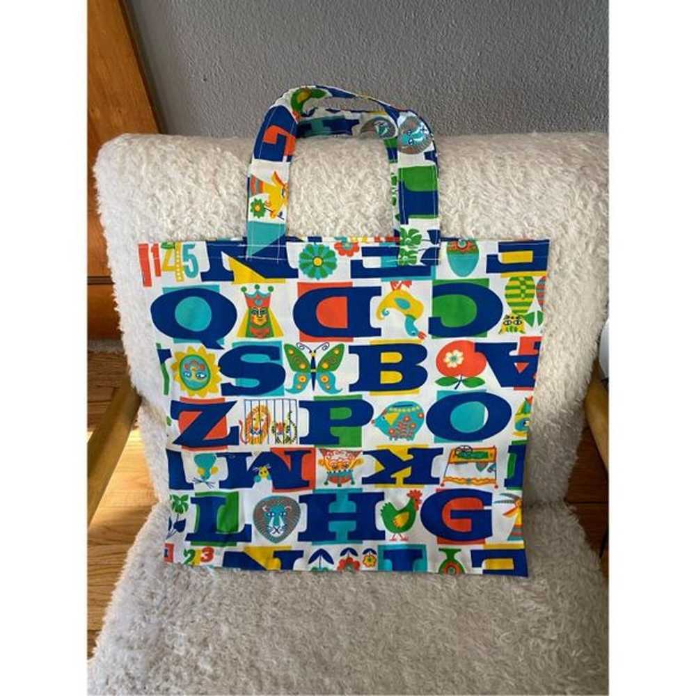 Vintage handmade tote bag - image 1