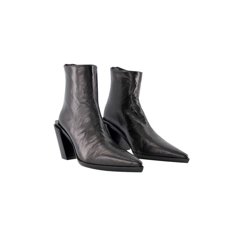 Ann Demeulemeester Leather ankle boots - image 2