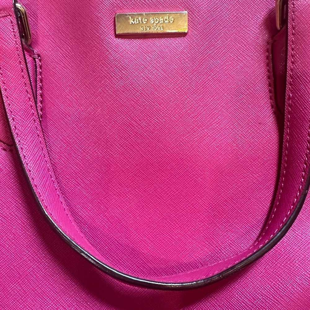 Kate Spade pink leather bag - image 2