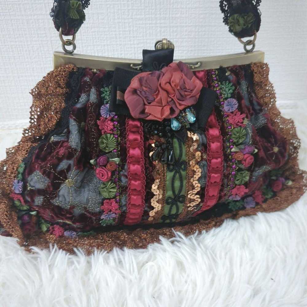 chimaki, handbag, bijou, lace, rose, bijou, kiss … - image 2