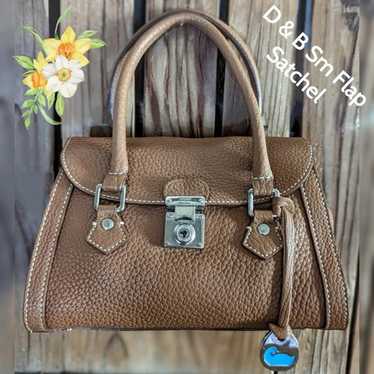 Dooney & Bourke Small Flap Push Lock Satchel - image 1