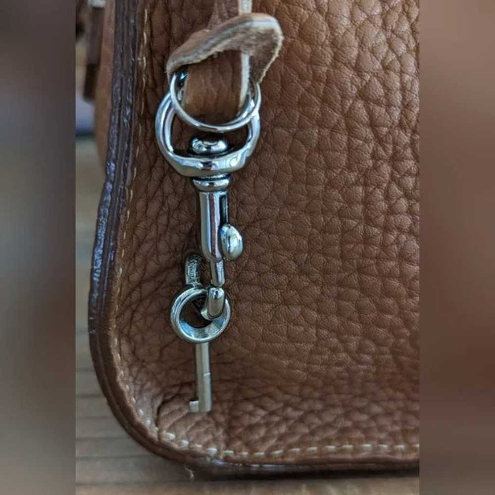 Dooney & Bourke Small Flap Push Lock Satchel - image 3