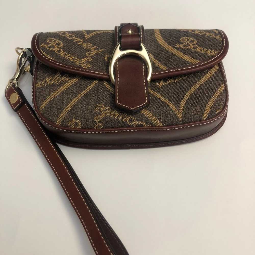 Dooney & Bourke vintage flap wristlet - image 2