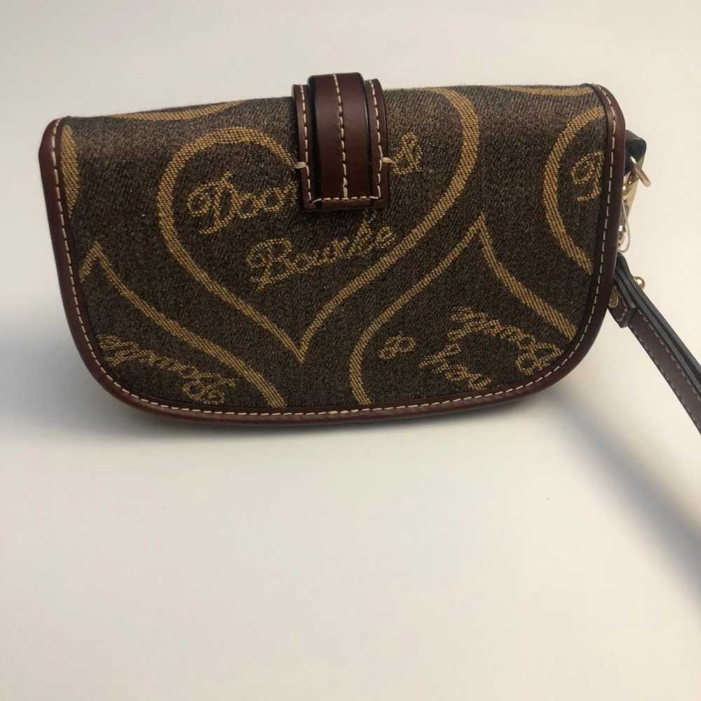 Dooney & Bourke vintage flap wristlet - image 3