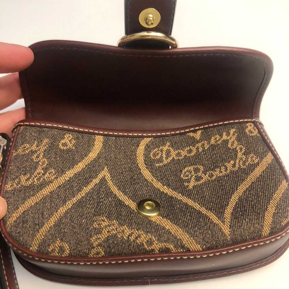 Dooney & Bourke vintage flap wristlet - image 6