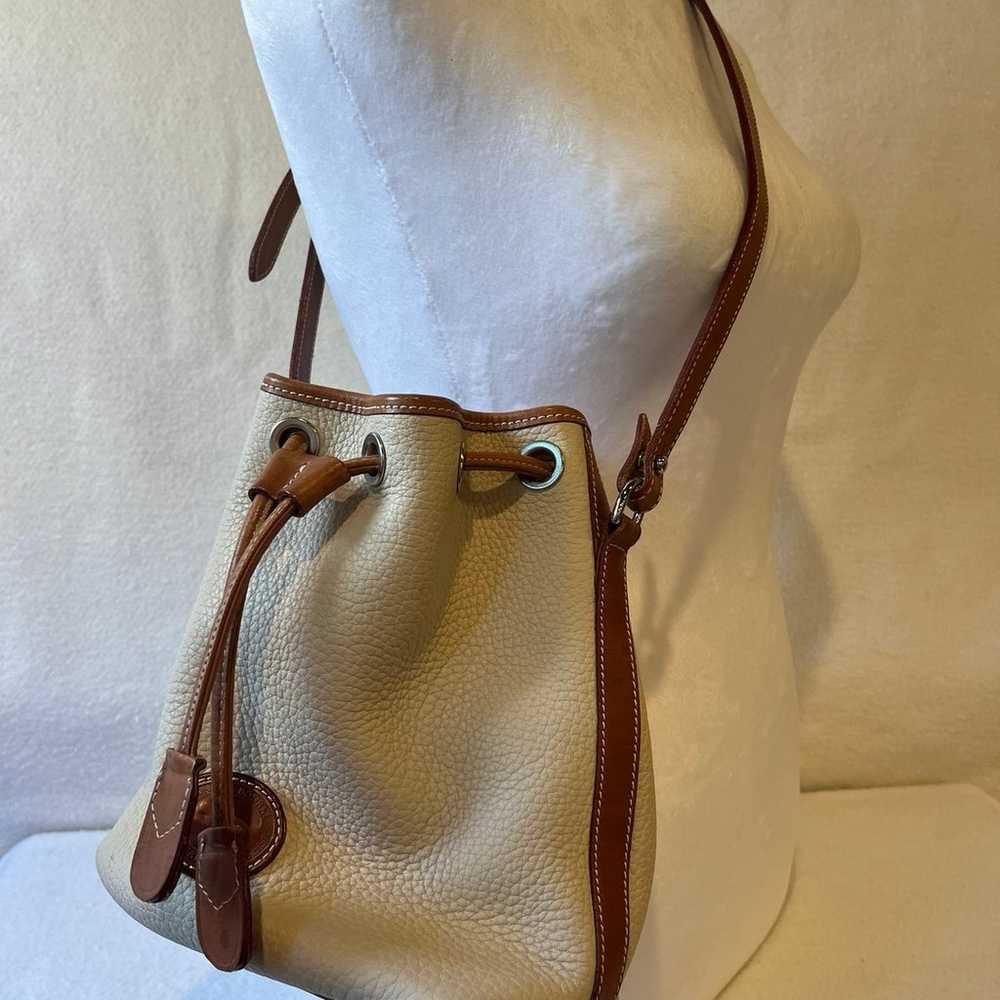 DOONEY & BOURKE PURSE WOMENS VINTAGE LEATHER BUCK… - image 1