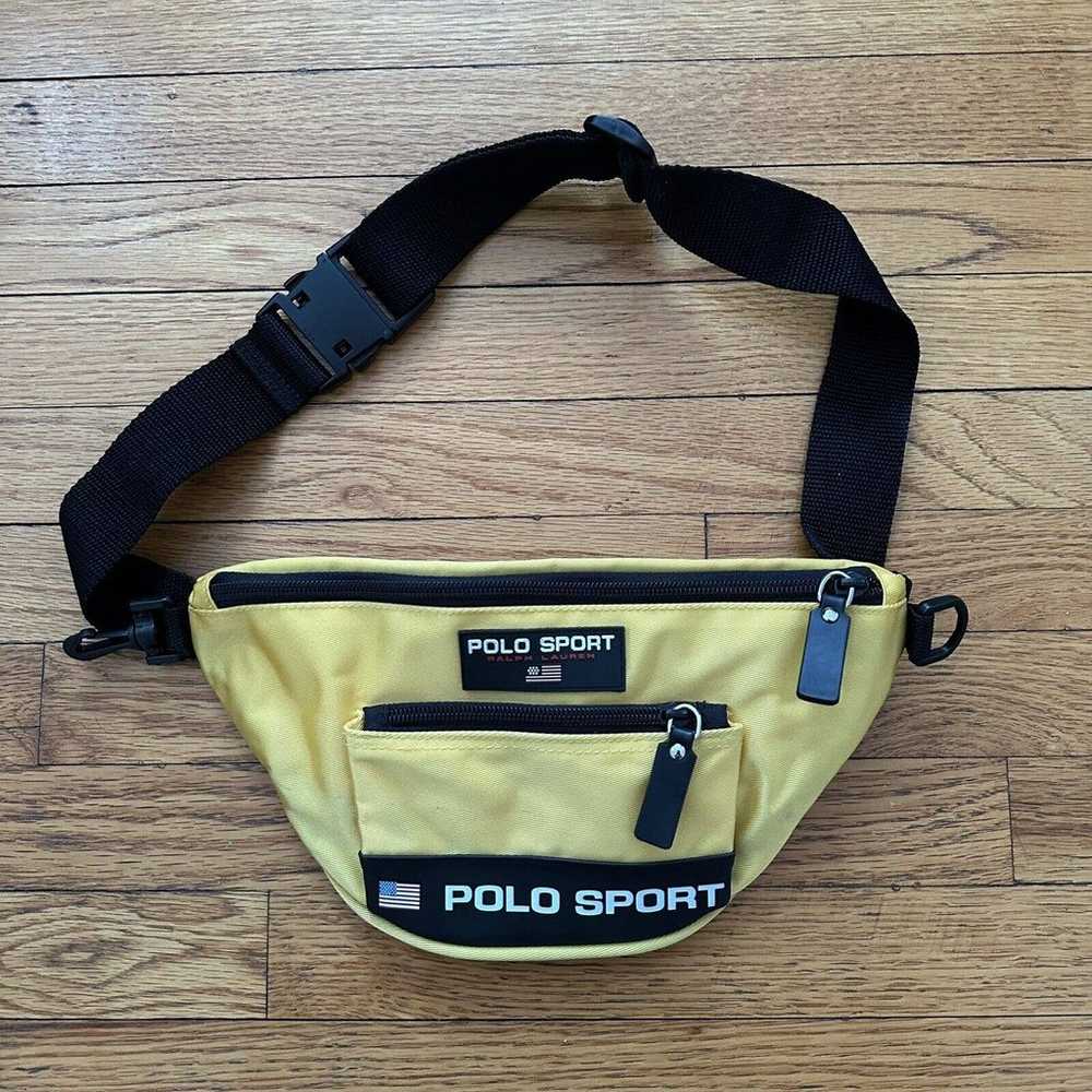 NWOT Vintage Polo Sport Ralph Lauren Fanny Pack S… - image 1