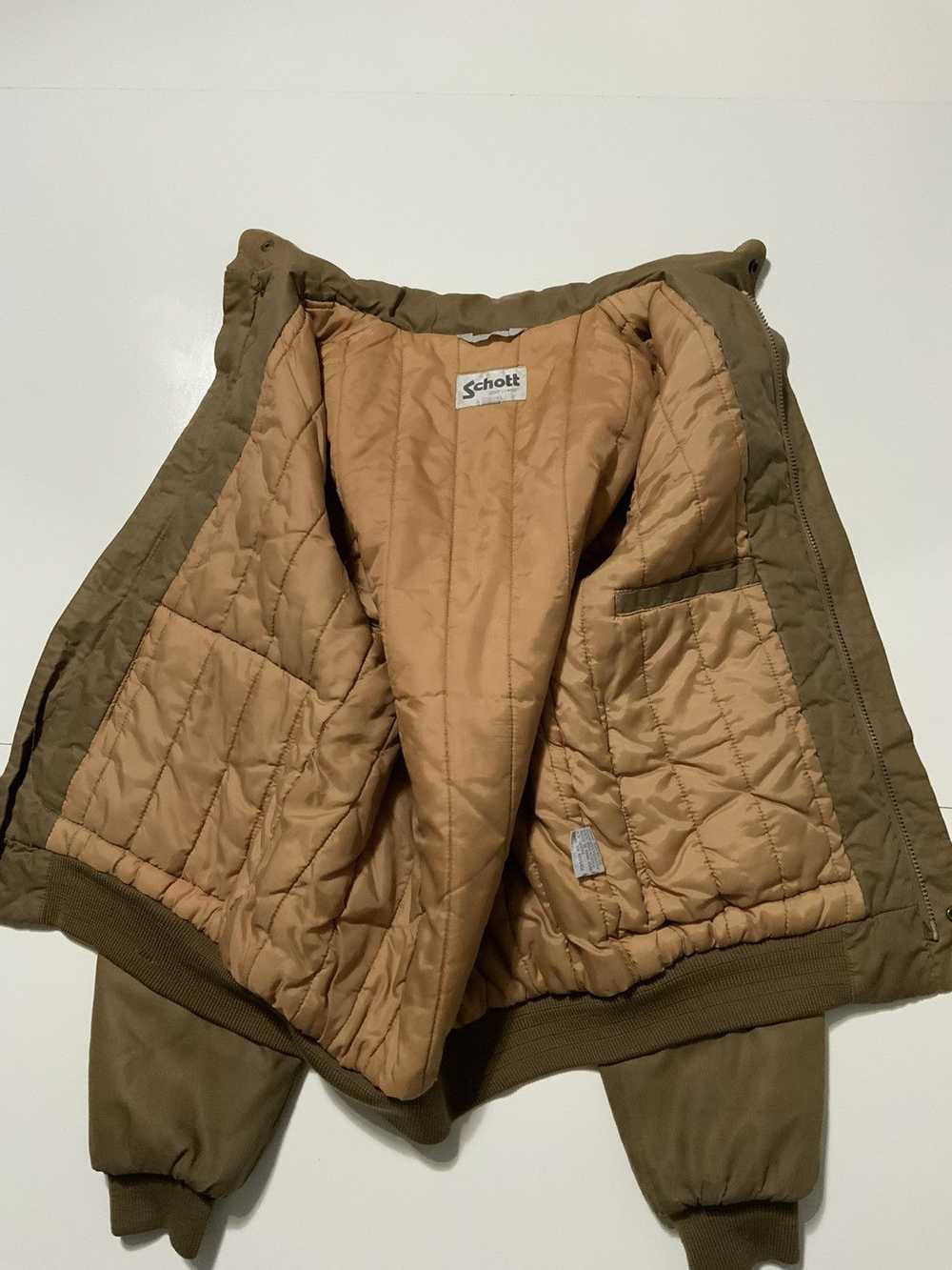 Schott × Vintage Vintage Schott NYC Insulated Puf… - image 3