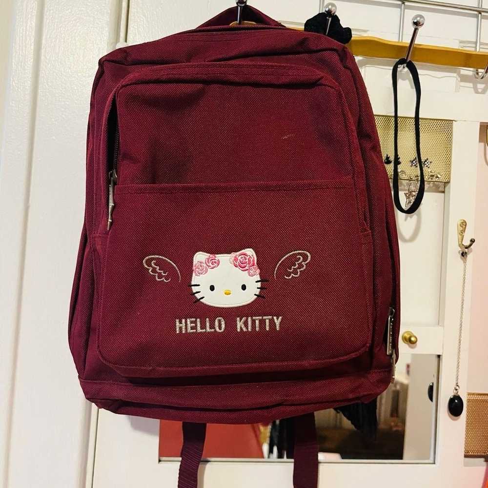 RARE Angel Hello Kitty 1976 Sanrio Backpack - image 1