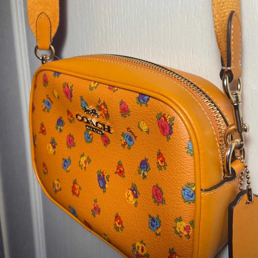 Brand New Authentic Coach Mini Orange Vintage Ros… - image 2