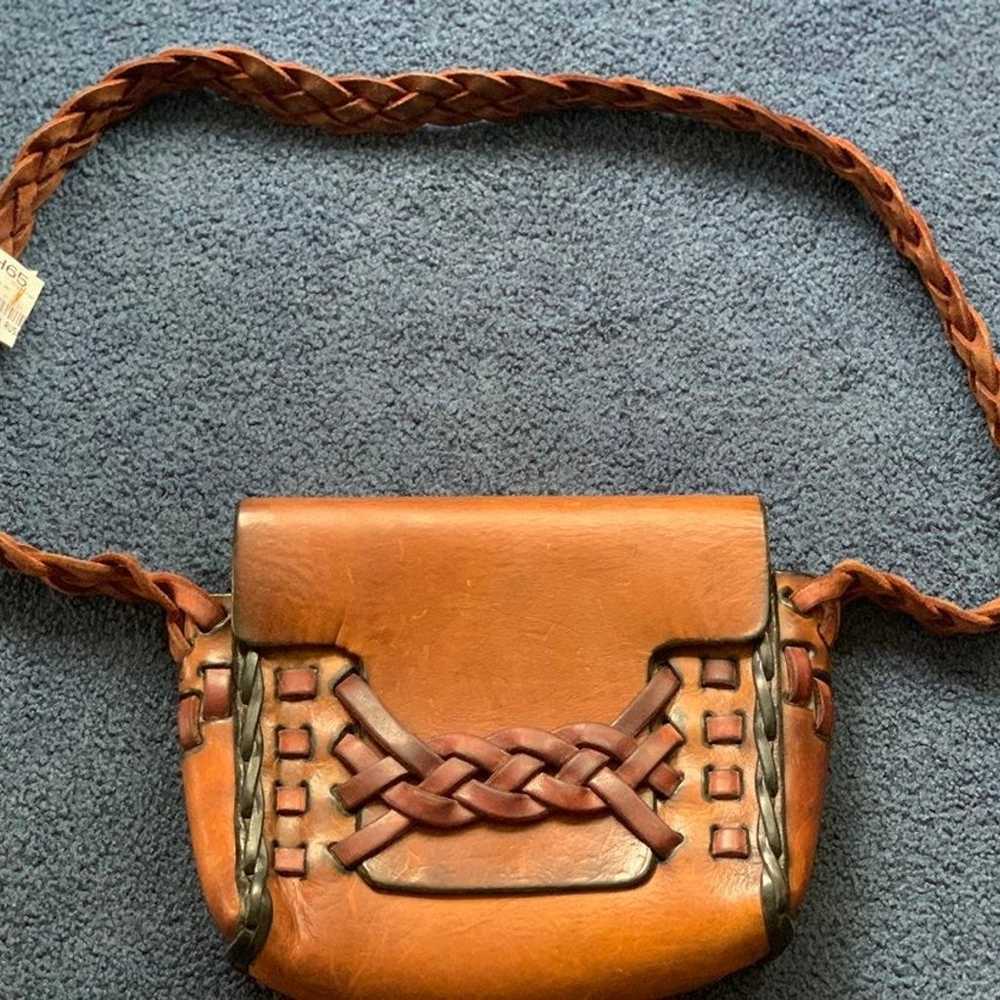 Leather shoulder bag - image 1