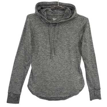 Reebok Hoodie Womens XS Gray Heather Lightweight … - image 1