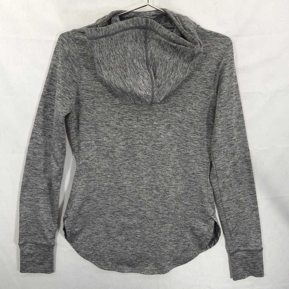 Reebok Hoodie Womens XS Gray Heather Lightweight … - image 4