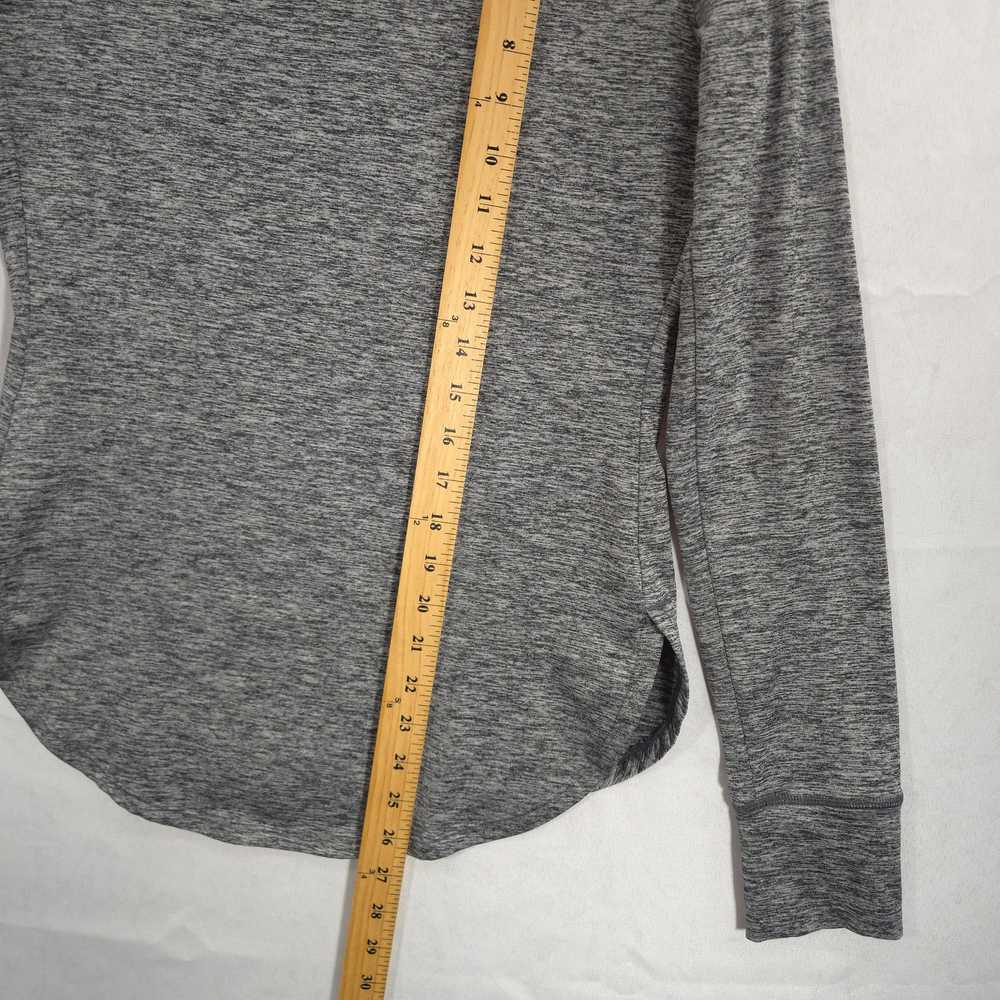 Reebok Hoodie Womens XS Gray Heather Lightweight … - image 6