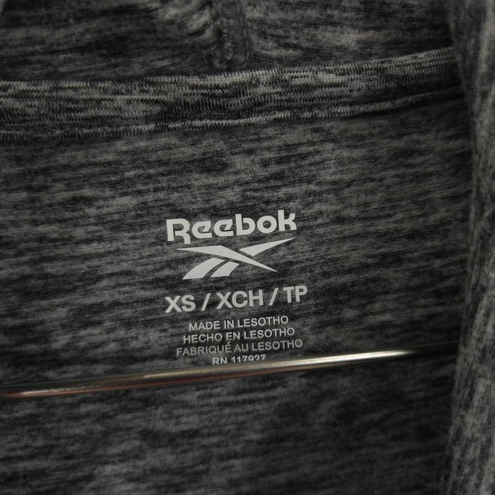 Reebok Hoodie Womens XS Gray Heather Lightweight … - image 7