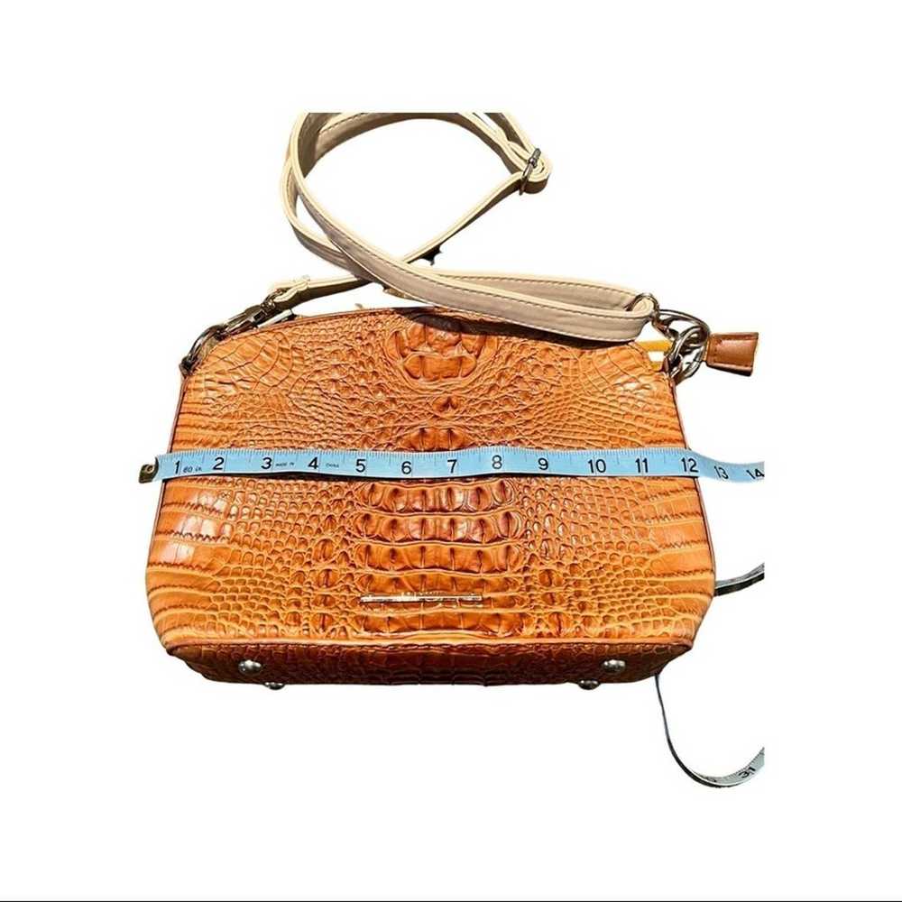 BRAHMIN Melbourne Collection Lorelei Crocodile-Em… - image 11