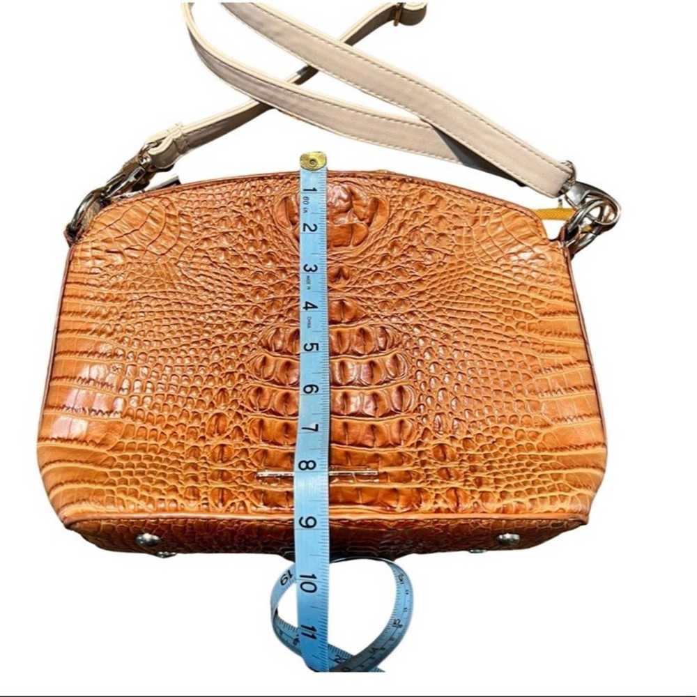 BRAHMIN Melbourne Collection Lorelei Crocodile-Em… - image 12