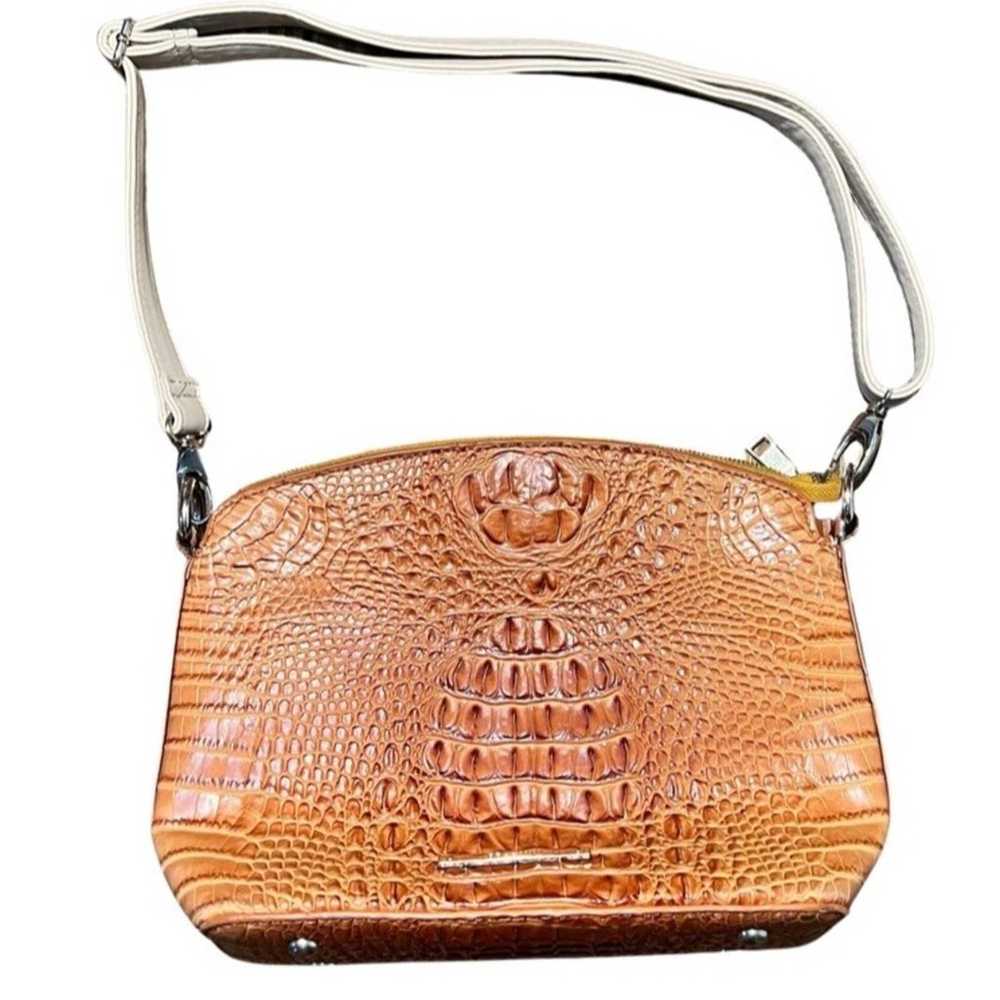 BRAHMIN Melbourne Collection Lorelei Crocodile-Em… - image 4