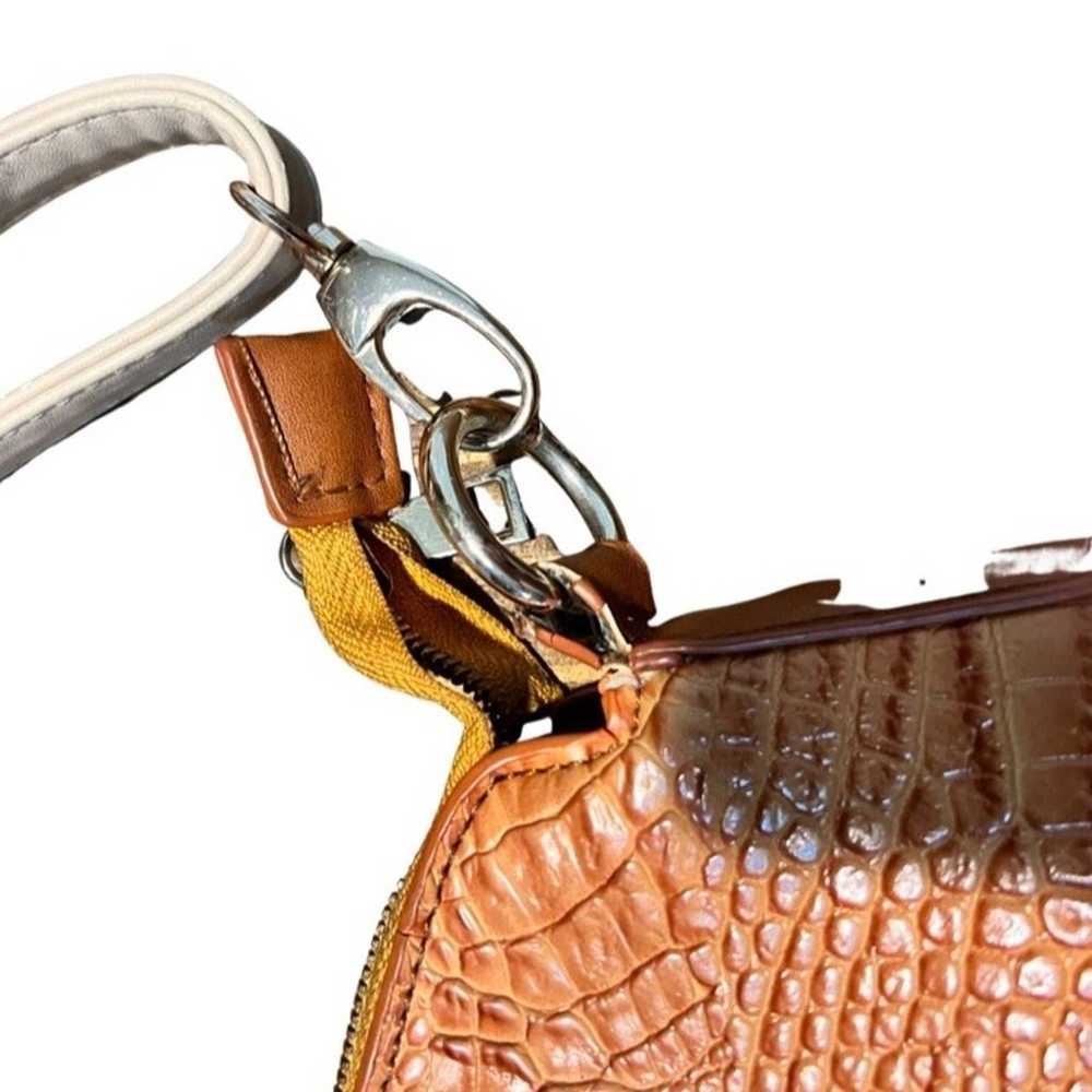 BRAHMIN Melbourne Collection Lorelei Crocodile-Em… - image 6